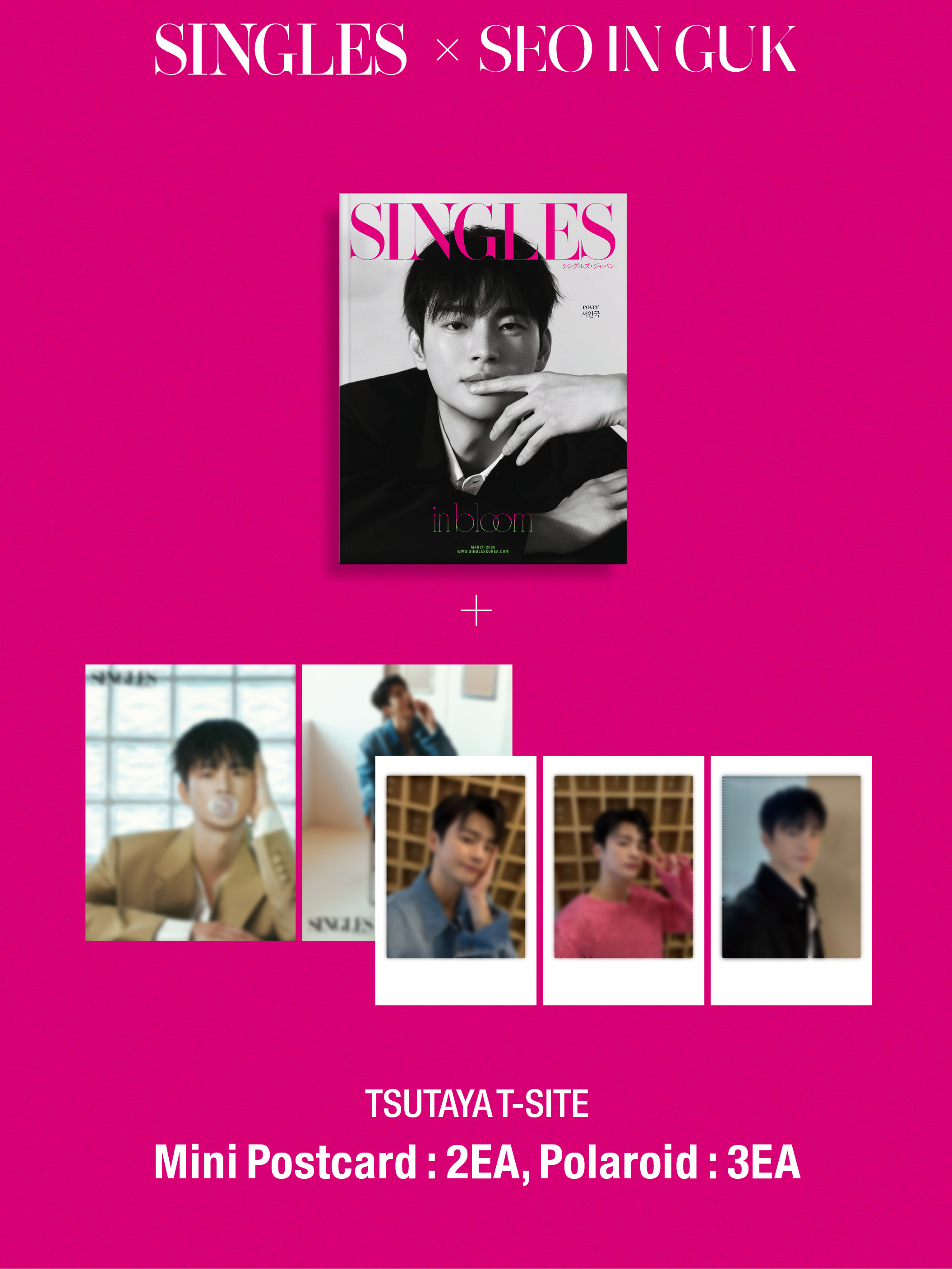 オンライン予約販売】『Singles Japan』VOL.15オンライン予約申し込み 
